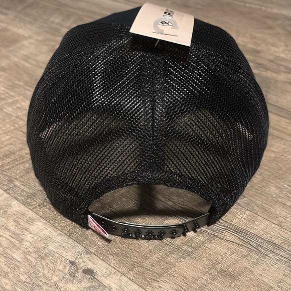 Ariat Richardson Original Trucker Hat,Basketweave American Flag,snapback cap/hat - Picture 3 of 10